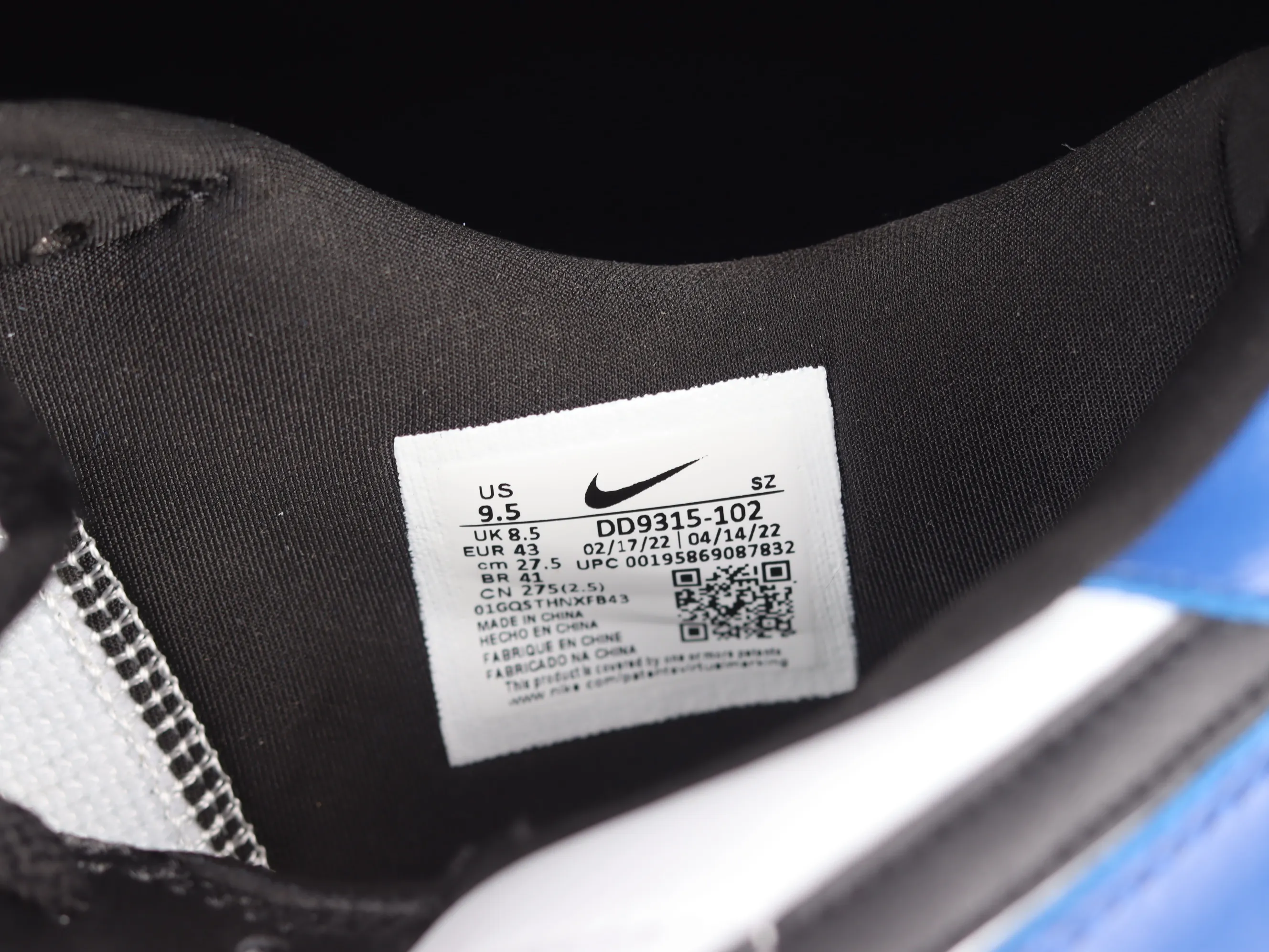 All categories Air Jordan Jordan series basketball shoes Air Jordan 1 Low Z version Air Jordan 1 Low Golf "Royal Toe" AJ1 Joe 1 new golf version black and blue toe DD9315-102